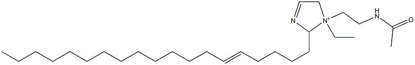 1-[2-(Acetylamino)ethyl]-1-ethyl-2-(5-nonadecenyl)-3-imidazoline-1-ium