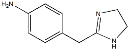 4-[(4,5-Dihydro-1H-imidazol)-2-ylmethyl]aniline Structure