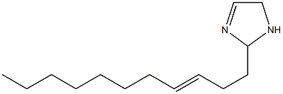 2-(3-Undecenyl)-3-imidazoline Structure