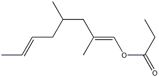 Propionic acid 2,4-dimethyl-1,6-octadienyl ester