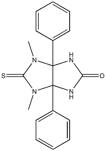 3a,6a-Diphenyl-4,6-dimethyl-3,3a,4,5,6,6a-hexahydro-5-thioxoimidazo[4,5-d]imidazol-2(1H)-one