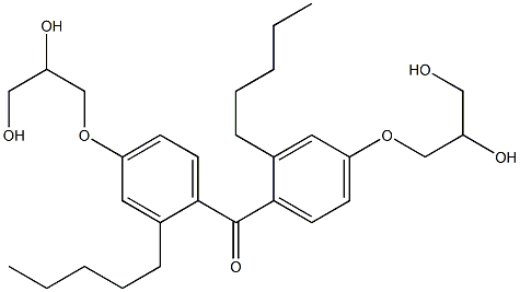 Pentyl[4-(2,3-dihydroxypropoxy)phenyl] ketone