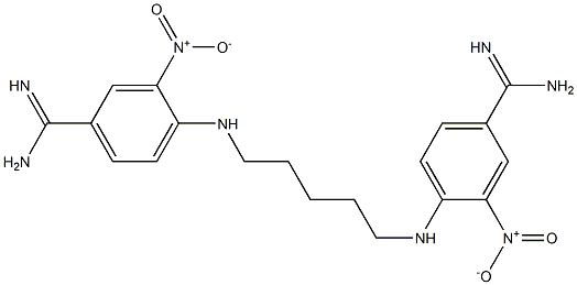4,4'-[1,5-Pentanediylbis(imino)]bis[3-nitrobenzamidine]