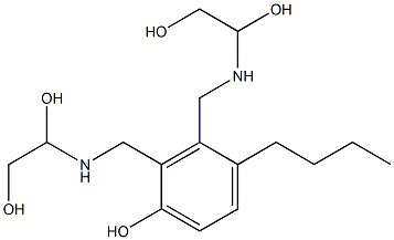 2,3-Bis[[(1,2-dihydroxyethyl)amino]methyl]-4-butylphenol
