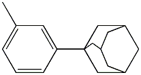 3-(1-Adamantyl)toluene Structure