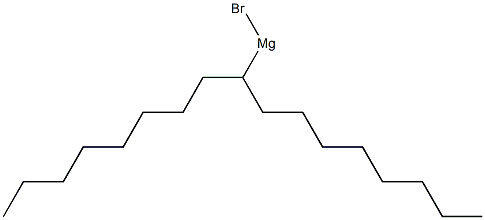 (1-Octylnonyl)magnesium bromide Structure