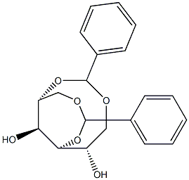 1-O,4-O:2-O,6-O-Dibenzylidene-L-glucitol Structure