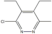  3-Chloro-6-methyl-4,5-diethylpyridazine