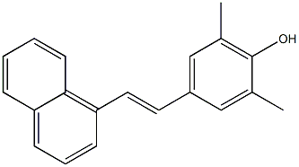 4-[(E)-2-(1-Naphthalenyl)ethenyl]-2,6-dimethylphenol