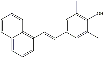  4-[(E)-2-(1-Naphthalenyl)ethenyl]-2,6-dimethylphenol