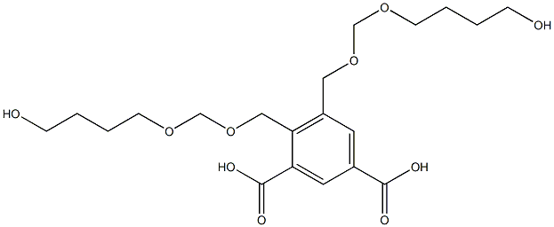 4,5-Bis(8-hydroxy-2,4-dioxaoctan-1-yl)isophthalic acid