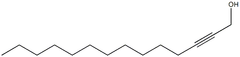 2-Tetradecyn-1-ol Structure