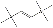 (E)-3,3-Dimethyl-1-trimethylsilyl-1-butene Struktur