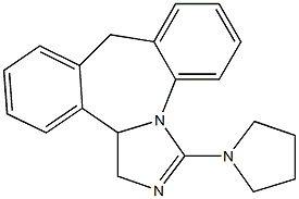 9,13b-Dihydro-3-(pyrrolidin-1-yl)-1H-dibenz[c,f]imidazo[1,5-a]azepine