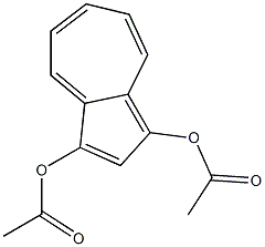 1,3-Diacetoxyazulene Structure