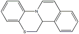 11b,12-Dihydroisoquino[1,2-c][1,4]benzothiazine Struktur