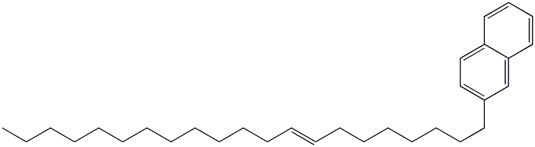 2-(8-Henicosenyl)naphthalene Structure