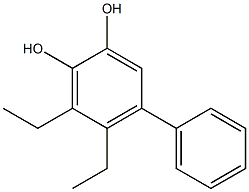  4-Phenyl-5,6-diethylbenzene-1,2-diol