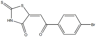 Dihydro-2-thioxo-5-[(4-bromobenzoyl)methylene]thiazol-4(5H)-one