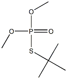 Thiophosphoric acid S-tert-butyl O,O-dimethyl ester Structure