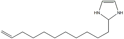 2-(10-Undecenyl)-4-imidazoline Structure