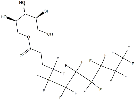 5-O-(4,4,5,5,6,6,7,7,8,8,9,9,10,10,11,11,11-Heptadecafluoroundecanoyl)xylitol