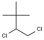 1,2-Dichloro-3,3-dimethylbutane Structure