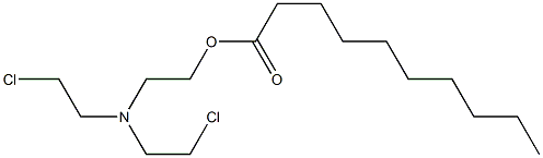 Decanoic acid 2-[bis(2-chloroethyl)amino]ethyl ester
