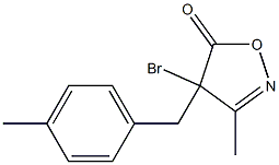 3-Methyl-4-bromo-4-(4-methylbenzyl)isoxazol-5(4H)-one