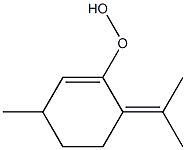 p-Mentha-2,4(8)-dien-3-yl hydroperoxide Structure