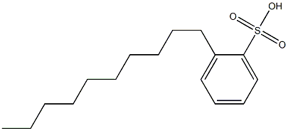 2-Decylbenzenesulfonic acid Structure