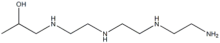 N-(2-Hydroxypropyl)triethylenetetramine Structure
