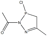 2-Acetyl-3-chloro-3,4-dihydro-5-methyl-2H-1,2,3-diazaphosphole