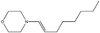 4-[(E)-1-Octenyl]morpholine
