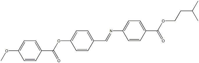 4-[4-(4-Methoxybenzoyloxy)benzylideneamino]benzoic acid isopentyl ester
