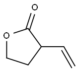 3-ビニル-4,5-ジヒドロフラン-2(3H)-オン 化学構造式