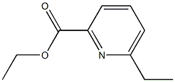 6-Ethylpyridine-2-carboxylic acid ethyl ester Structure
