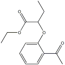2-(2-Acetylphenoxy)butyric acid ethyl ester|