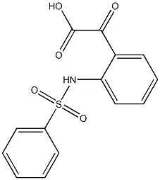  N-[2-[Carboxycarbonyl]phenyl]benzenesulfonamide