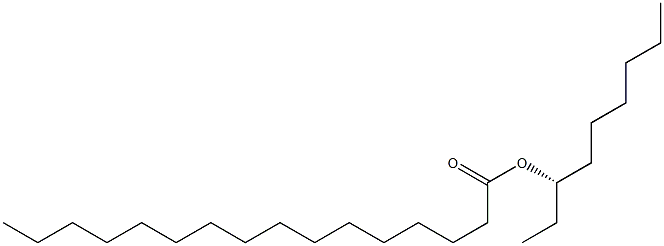 (-)-Palmitic acid [(S)-nonane-3-yl] ester Structure