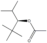(-)-Acetic acid (R)-2,2,4-trimethylpentane-3-yl ester Struktur