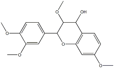 4-Hydroxy-3,7-dimethoxy-2-(3,4-dimethoxyphenyl)chroman