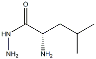 L-ロイシンヒドラジド 化学構造式