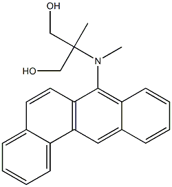 2-[(Benz[a]anthracen-7-yl)methylamino]-2-methyl-1,3-propanediol Structure