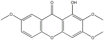 1-Hydroxy-2,3,7-trimethoxyxanthone