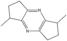 1,2,3,5,6,7-Hexahydro-1,5-dimethyldicyclopentapyrazine,,结构式