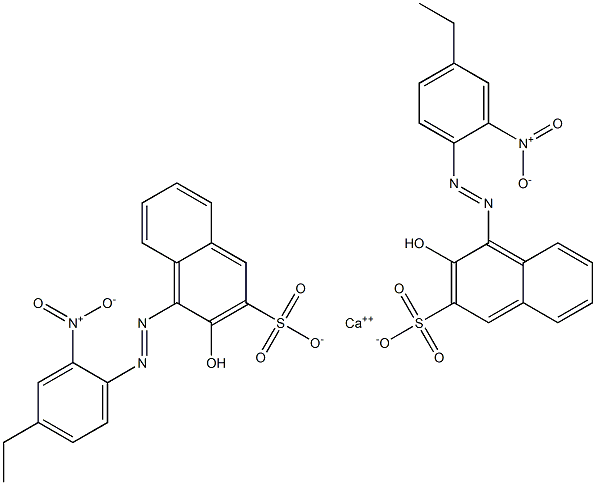 Bis[1-[(4-ethyl-2-nitrophenyl)azo]-2-hydroxy-3-naphthalenesulfonic acid]calcium salt