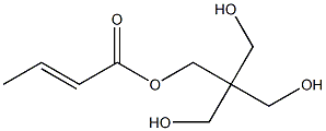 (E)-2-Butenoic acid 3-hydroxy-2,2-bis(hydroxymethyl)propyl ester Structure
