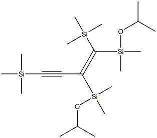 (Z)-1,4-Bis(trimethylsilyl)-1,2-bis(isopropyloxydimethylsilyl)-1-buten-3-yne
