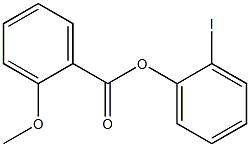 2-Methoxybenzoic acid 2-iodophenyl ester